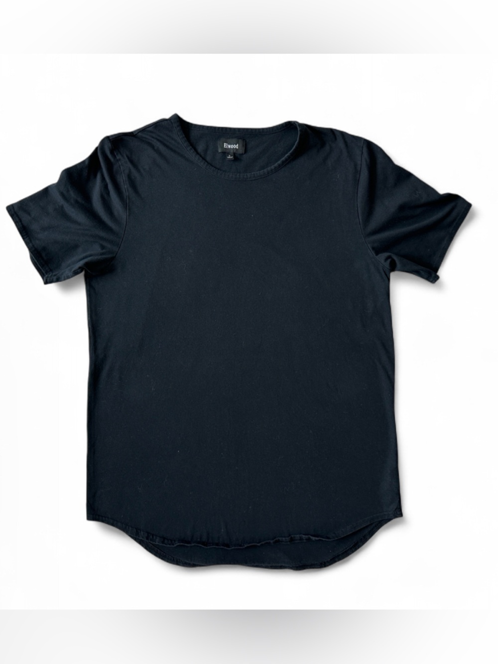 Elwood Men’s Black Crew Neck T-Shirt - Size Large